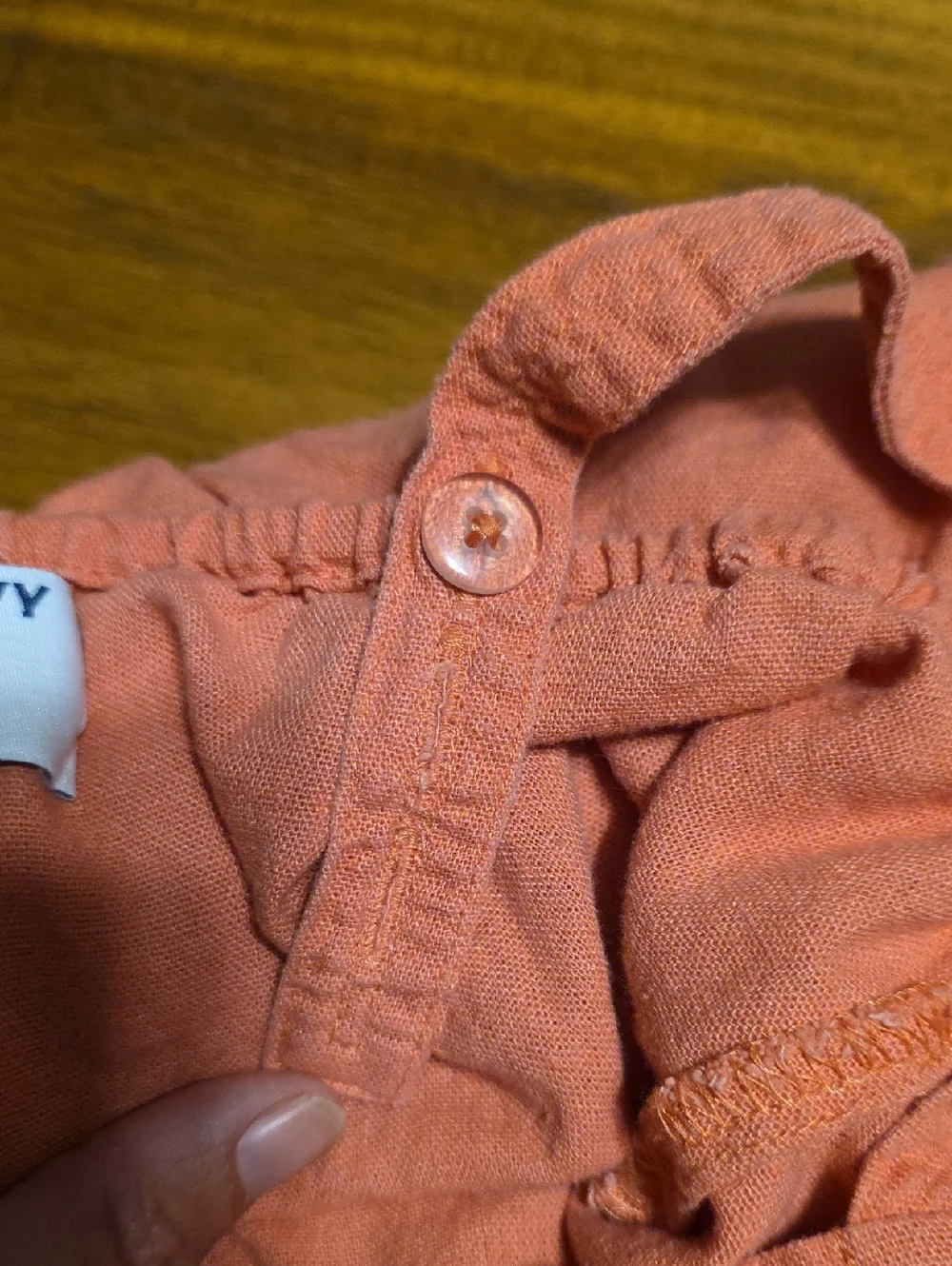 Old Navy Girls Coral Sleeveless Romper - L(10-12)